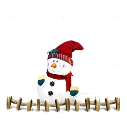 堆雪人素材