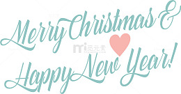 新年快乐创意字母