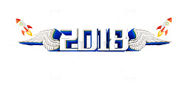 2018年白色立体字