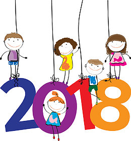 2018数字上的小朋友