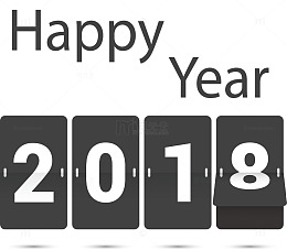 翻牌子的2018日历