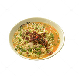 产品实物肉臊子酸辣面
