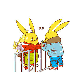 车站不舍离别的情侣