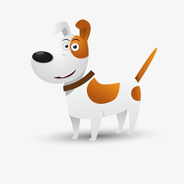 卡通可爱小狗png