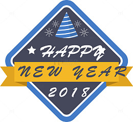 2018庆祝吊牌标签