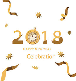 倒计时钟表2018艺术字