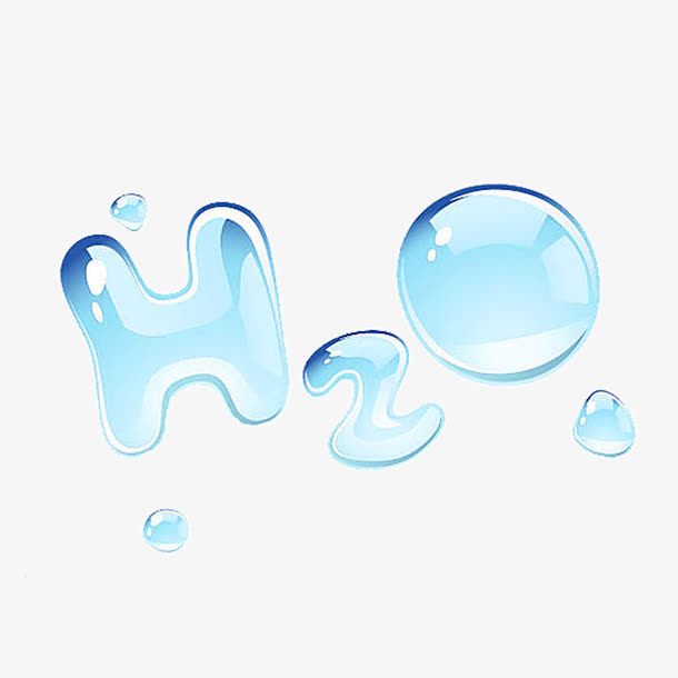 水化学式艺术字