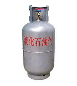 银色煤气罐