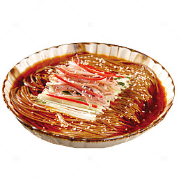 产品实物红油酸辣面