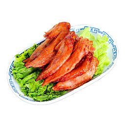 产品实物美味卤鸡翅