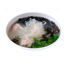 产品实物虾皮紫菜馄饨
