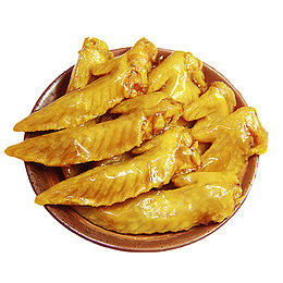 产品实物美味卤鸡翅