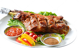 羊腿肉图片