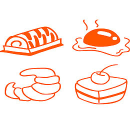 手绘餐饮食品免抠png