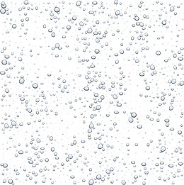 蓝色清新水滴边框纹理