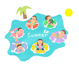 夏日场景
