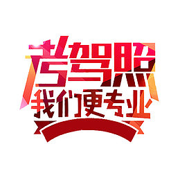 专业考驾照