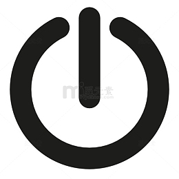 电脑power键图标