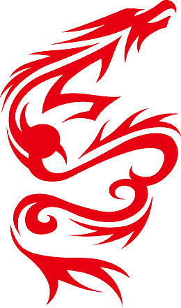 龙图图案古典图纹