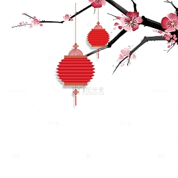 桃花灯笼
