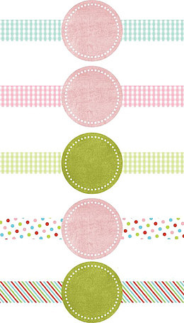 圆形边框免扣元素