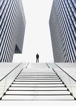 室外建筑楼梯间插图