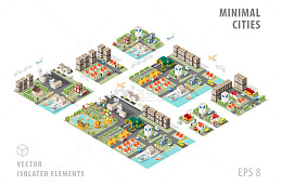 矢量建筑环境设计