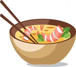 多彩美味拉面