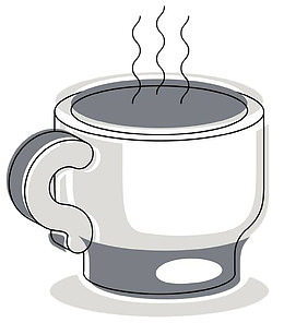 手绘热水茶壶