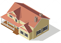 矢量城市别墅设计效果