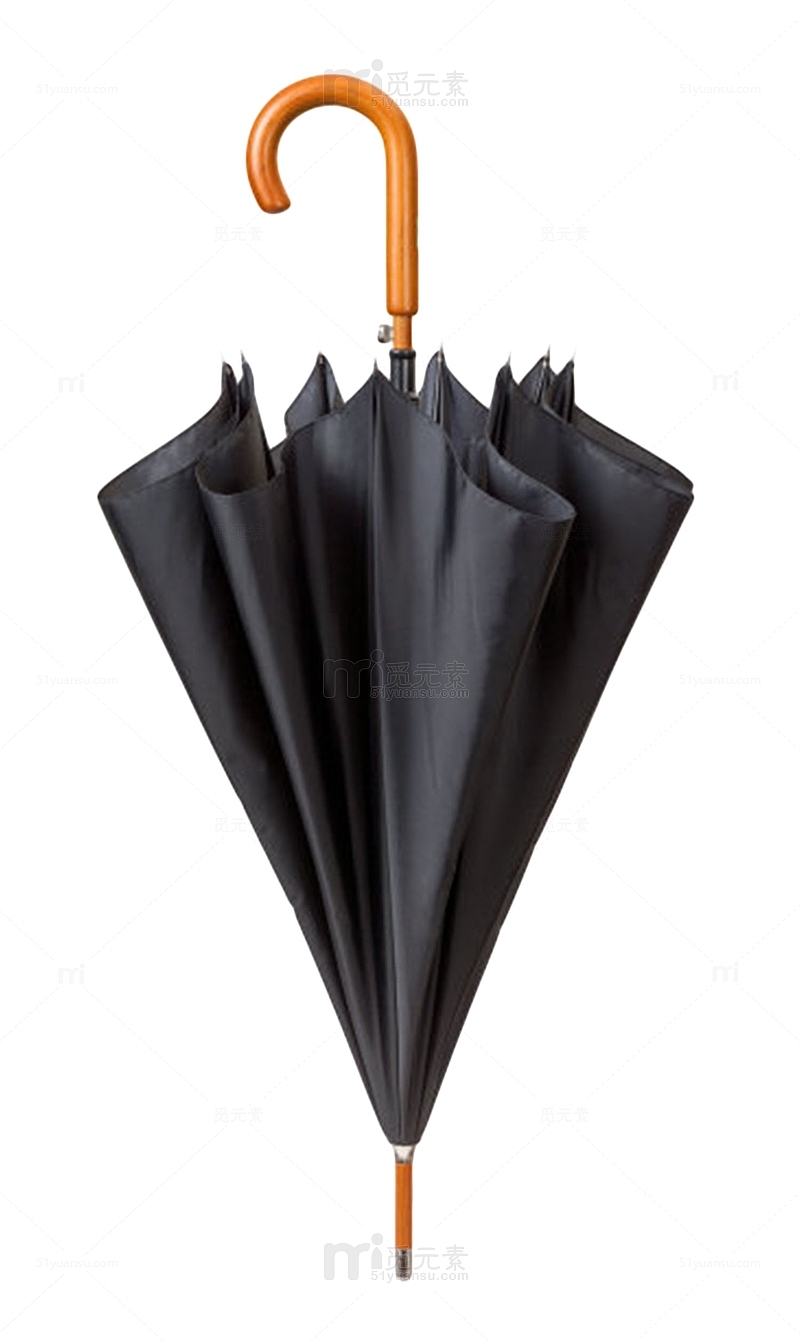 黑色折叠出门遮阳伞实物