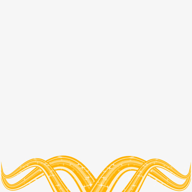黄色丝带花纹图片素材