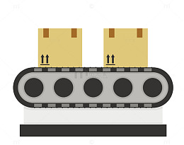 物流运输传送带