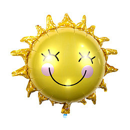 太阳铝箔气球