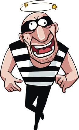 卡通人物光头冒星星头晕元素