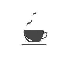 手绘简约茶杯