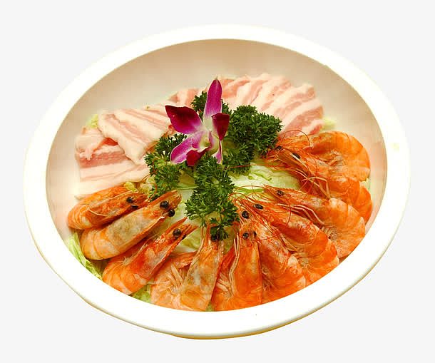 鲜虾炖大菜