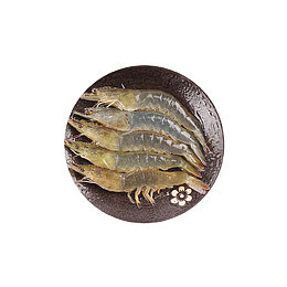 产品实物大青虾冰虾