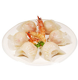 实物水晶虾饺鲜虾