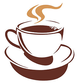手绘矢量茶杯