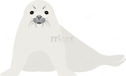 矢量图海狮