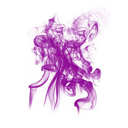 平面设计装饰图案紫烟