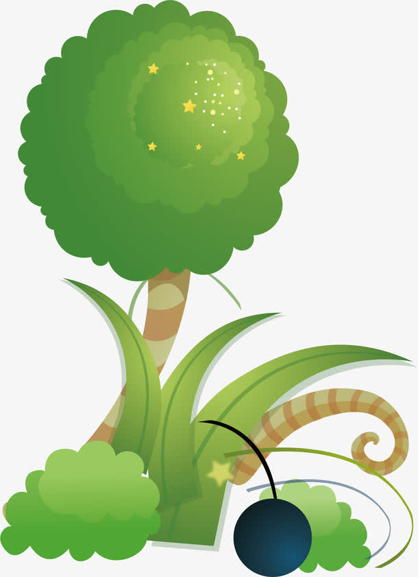 关键词 : 绿树矢量,草丛,卡通,png,矢量元素[声明] 觅元素所有素材为
