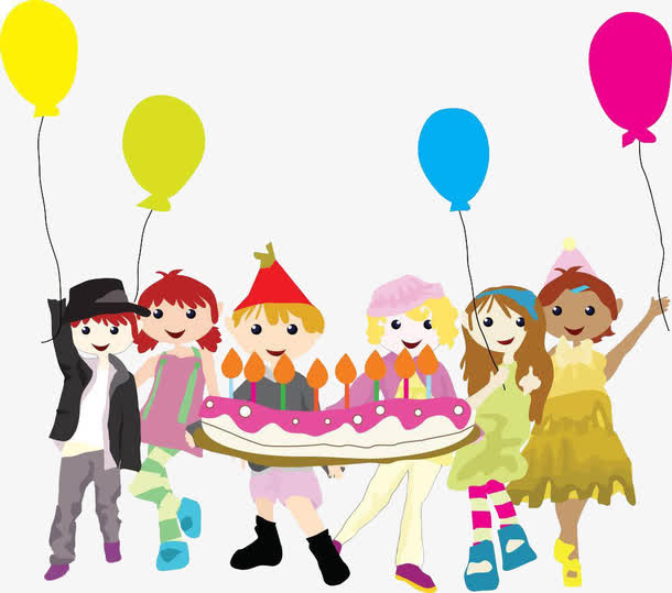 卡通生日派对