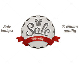 绑了丝带的特价牌