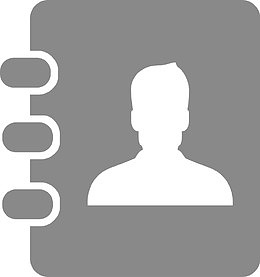 矢量灰色相册图标