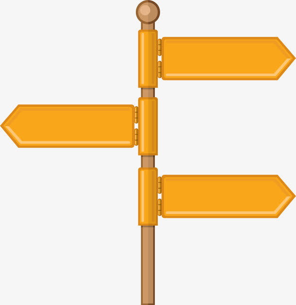 矢量指向牌装饰图案素材免费下载_觅元素