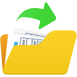 打开的文件图标