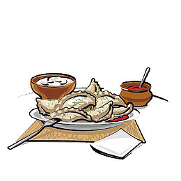全家人吃饭