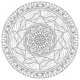 欧式花纹
